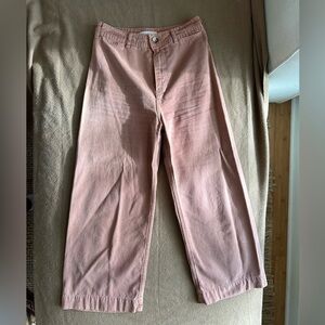 Free People - Salmon wide leg pants - size 28